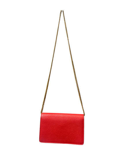 Versace Red Medusa Crossbody Handbag