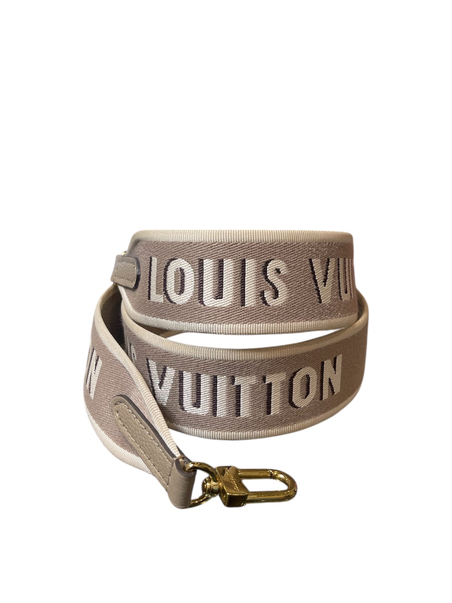 Louis Vuitton Grey/Cream Crossbody/Shoulder MM Handbag