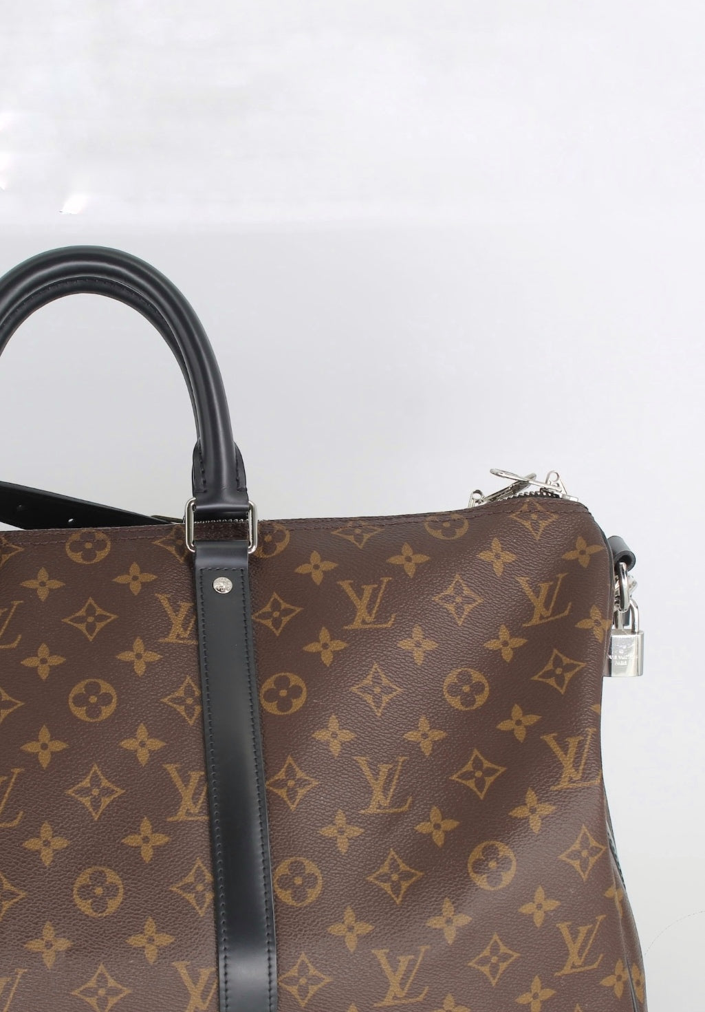 Louis Vuitton Monogram Macassar Keepall Bandouliere 45 W/ Strap