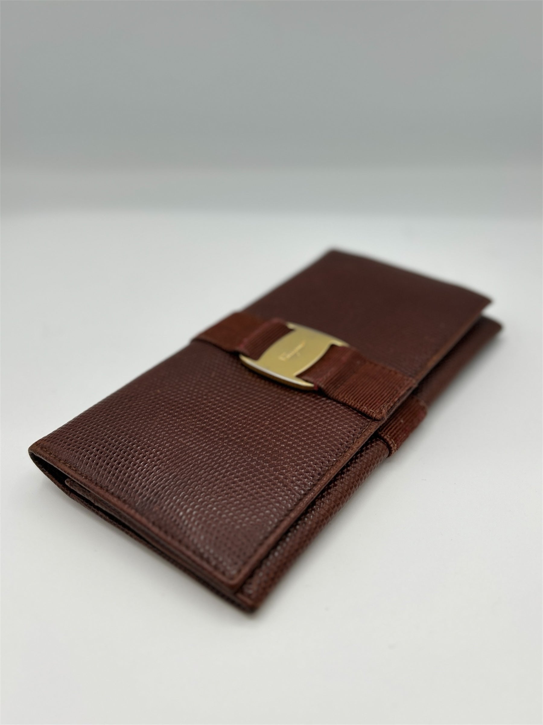 Salvatore Ferragamo Leather Wallet on sale