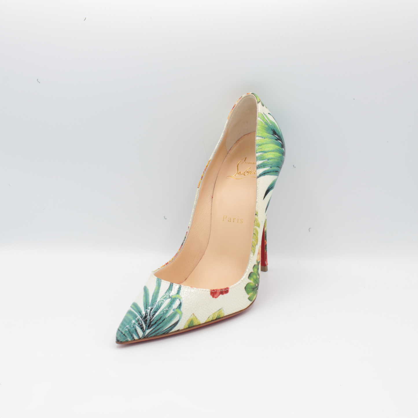 Christian Louboutin Leather "So Kate Hawaii" Pumps Size 37.5