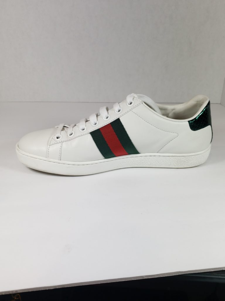 Gucci classic embroidered bee sneakers size 36.5 | Couture Blowout