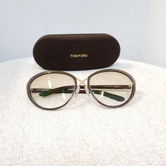 tom ford brown sunglasses with extra lenses | Couture Blowout
